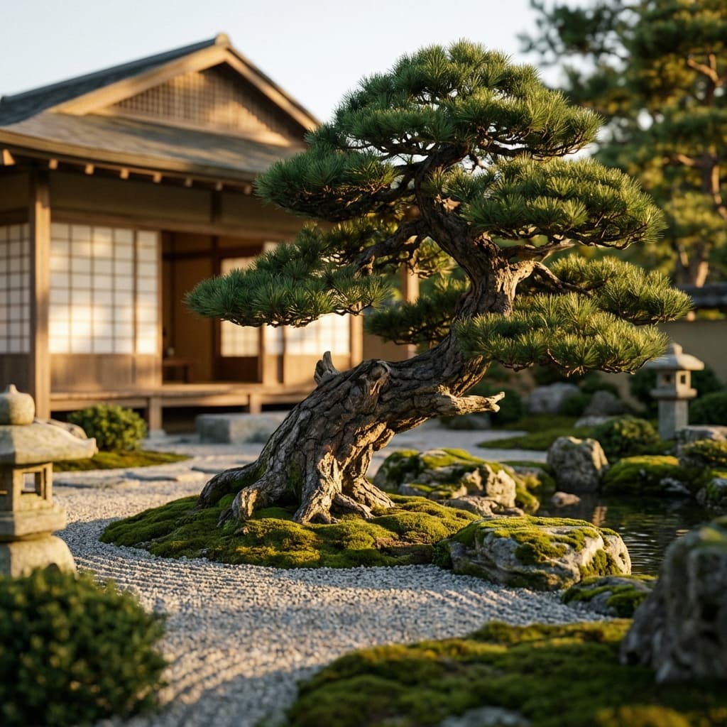 Ancient Bonsai Zen Garden